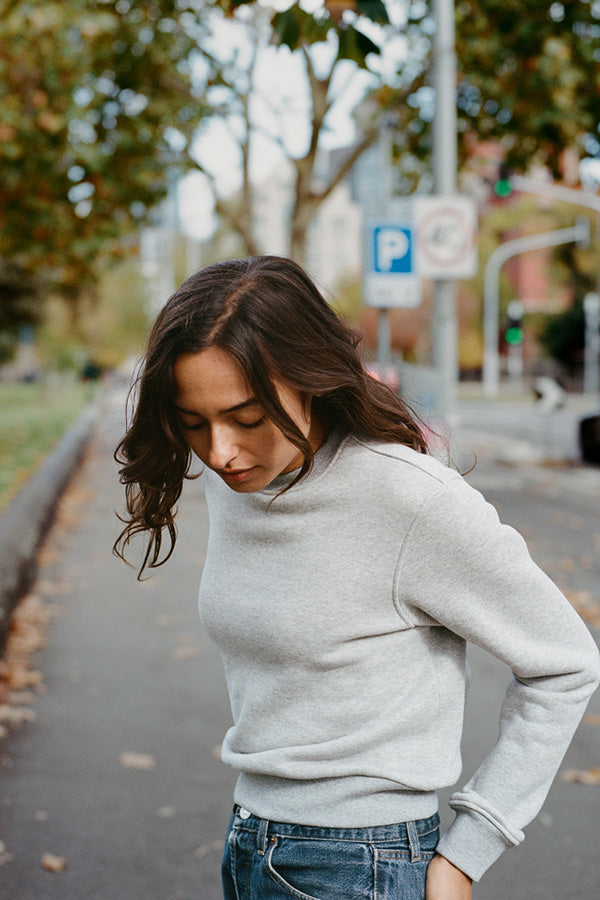 Pre-Order Faidh Grey Japanese Cotton Sweatshirt