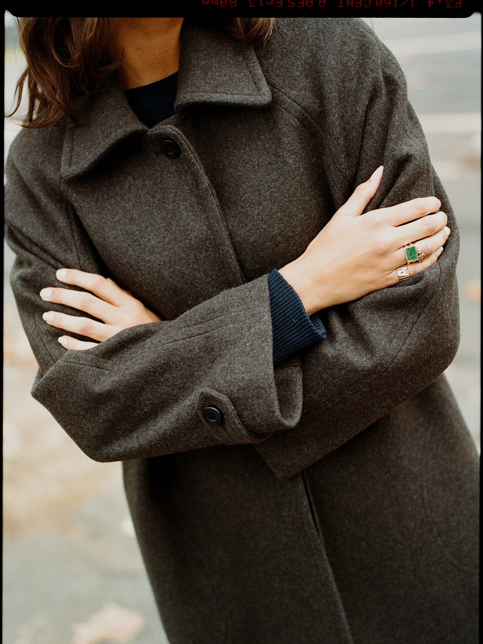 Lui Hazelnut Japanese Wool Coat