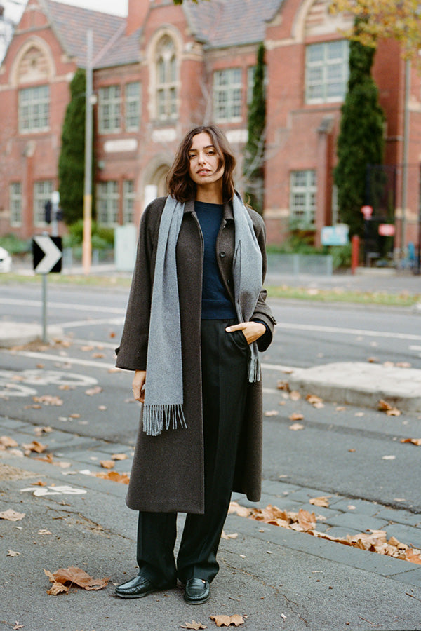 Pre-Order Lui Hazelnut Japanese Wool Coat