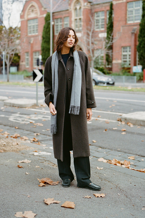 Pre-Order Lui Hazelnut Japanese Wool Coat