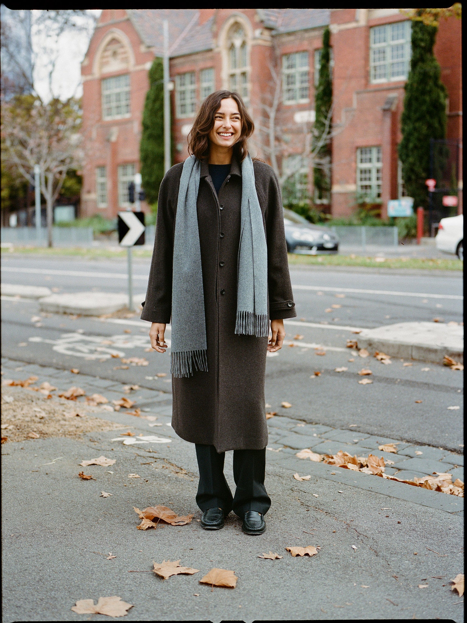 Lui Hazelnut Japanese Wool Coat