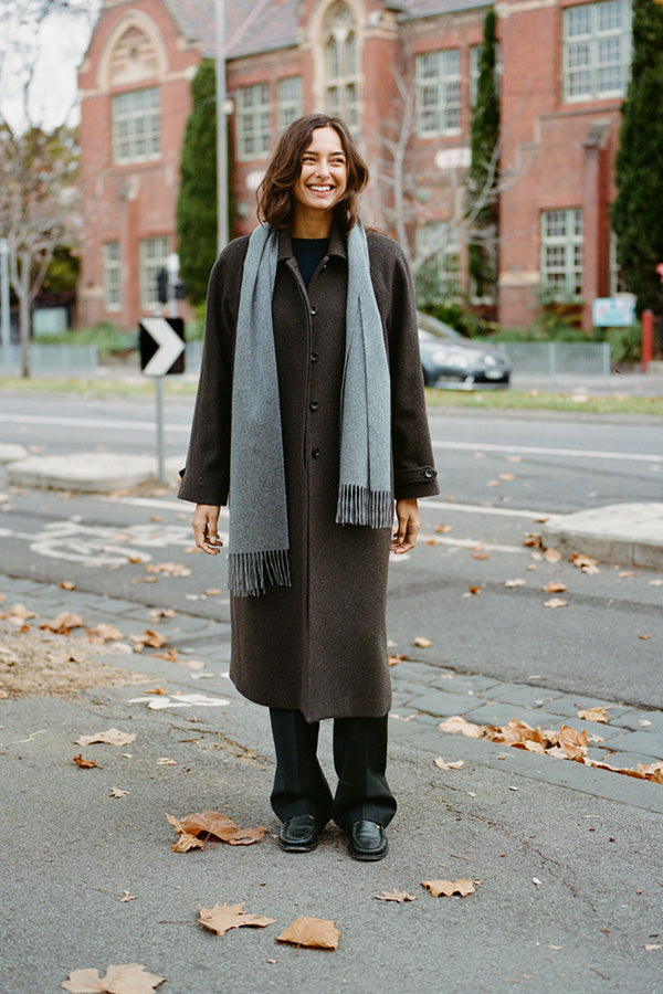 Pre-Order Lui Hazelnut Japanese Wool Coat
