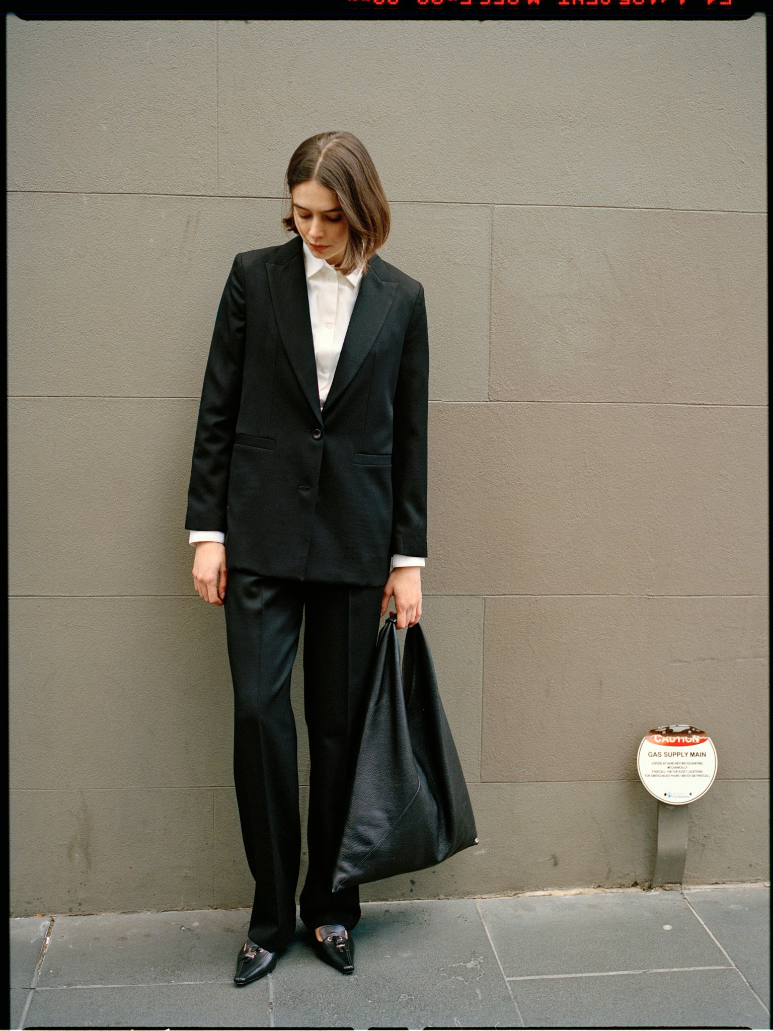 Recently Back in Stock - Fred Black Japanese Twill Wool Blazer