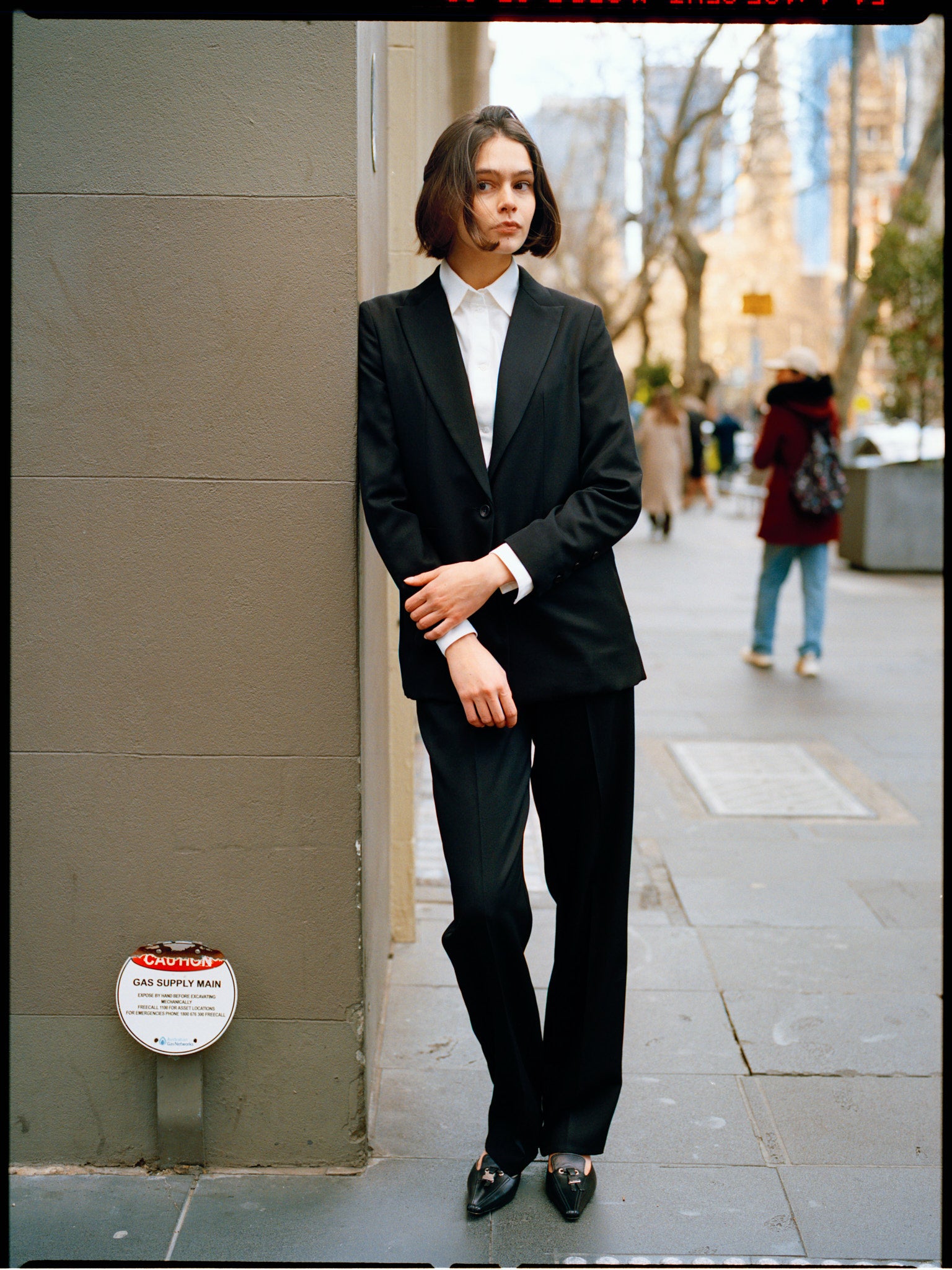 Recently Back in Stock - Fred Black Japanese Twill Wool Blazer