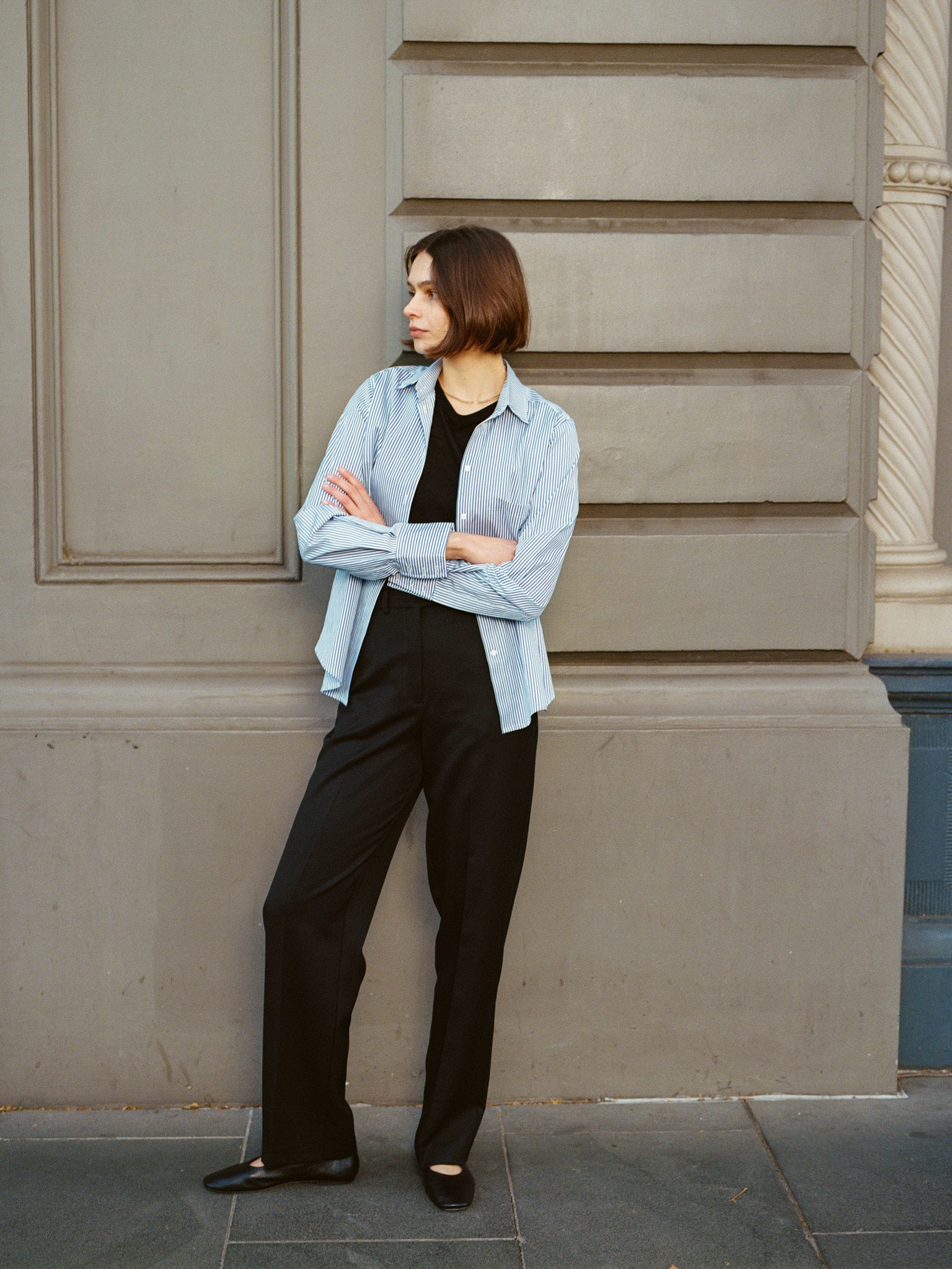 Recently Back in Stock - Mirka Classic Stripe Cotton Shirt