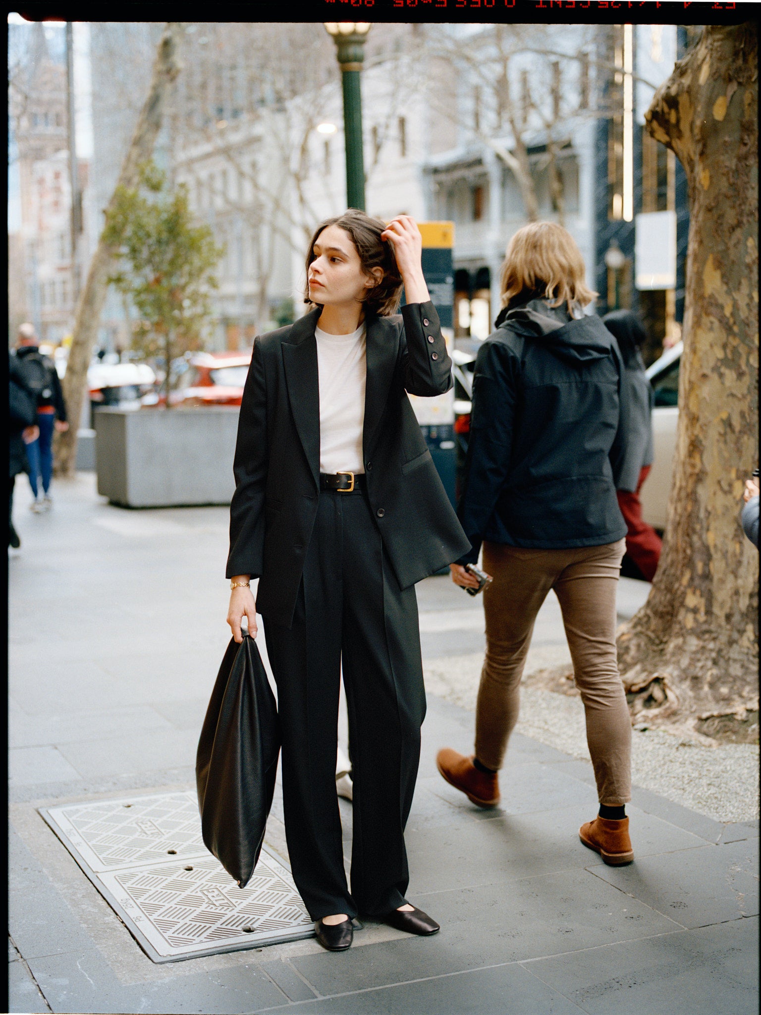 Recently Back in Stock - Fred Black Japanese Twill Wool Blazer