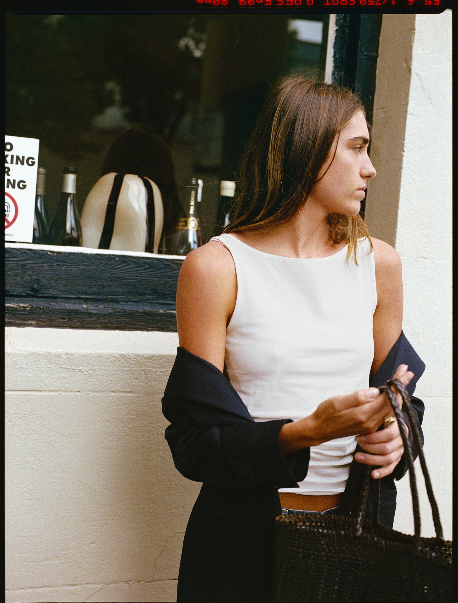 Etta White Cotton Top