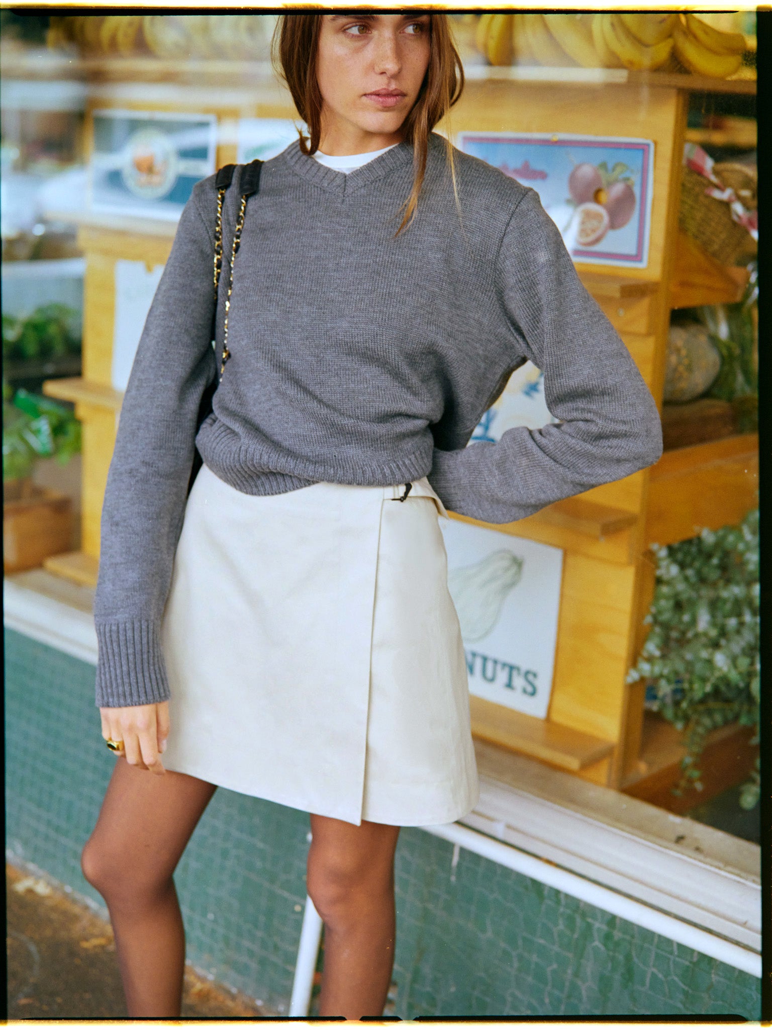 Pre-Order Jonny Italian Merino Grey Knit