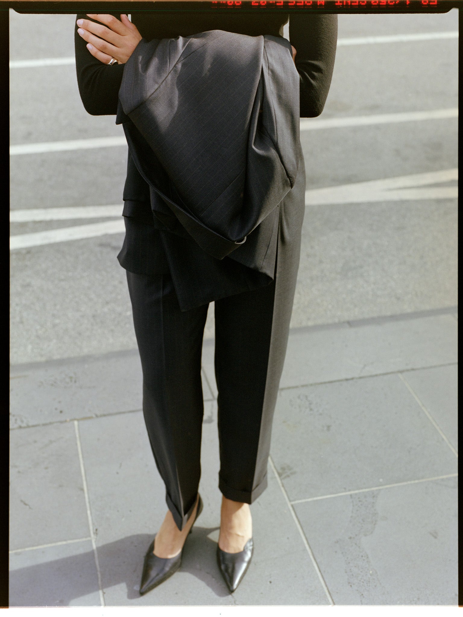 Recently in Stock Limited Edition - Fred Italian Grey Pinstripe Wool Blazer