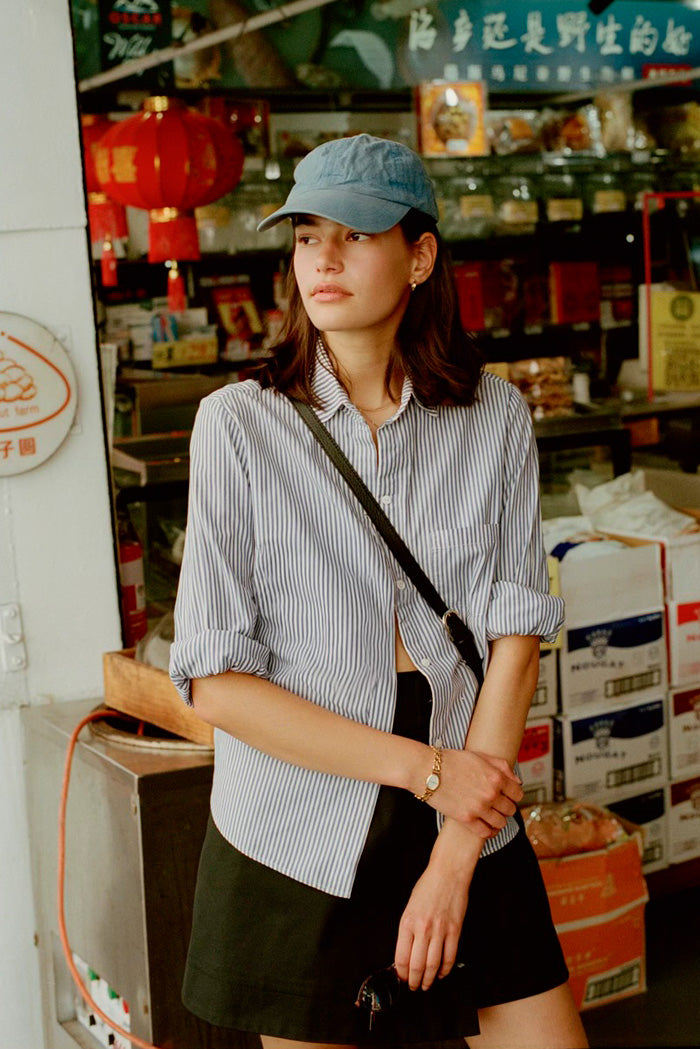 Recently back in stock - Mirka Classic Stripe Cotton Shirt