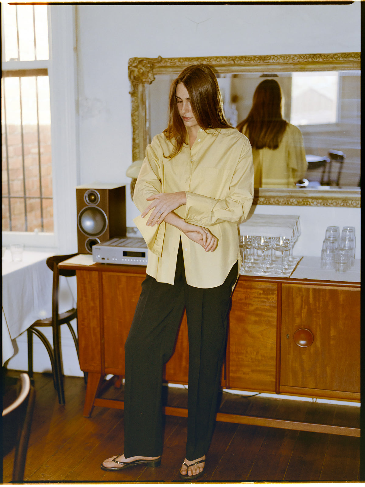 Pre-Order Artist Japanese Butter Stripe Cotton Shirt