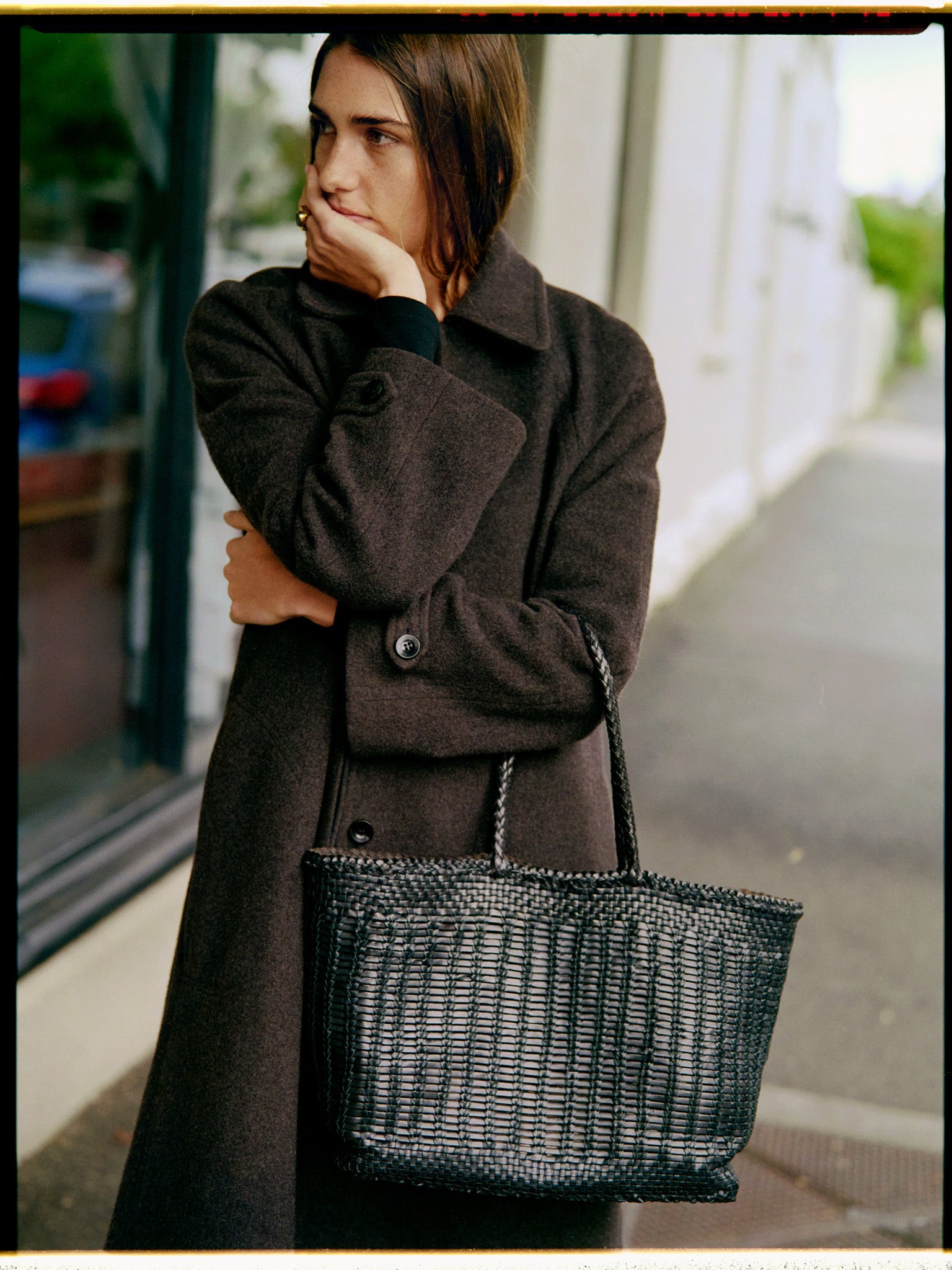 Pre-Order Lui Hazelnut Balmacann Japanese Wool Coat