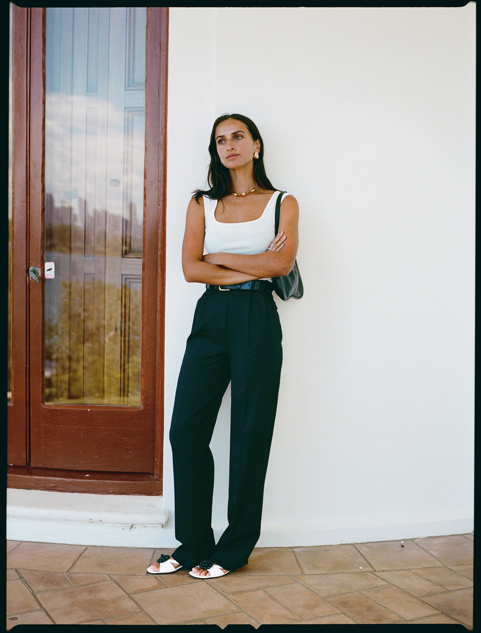 Recently in Stock -  Edith White Cotton Top