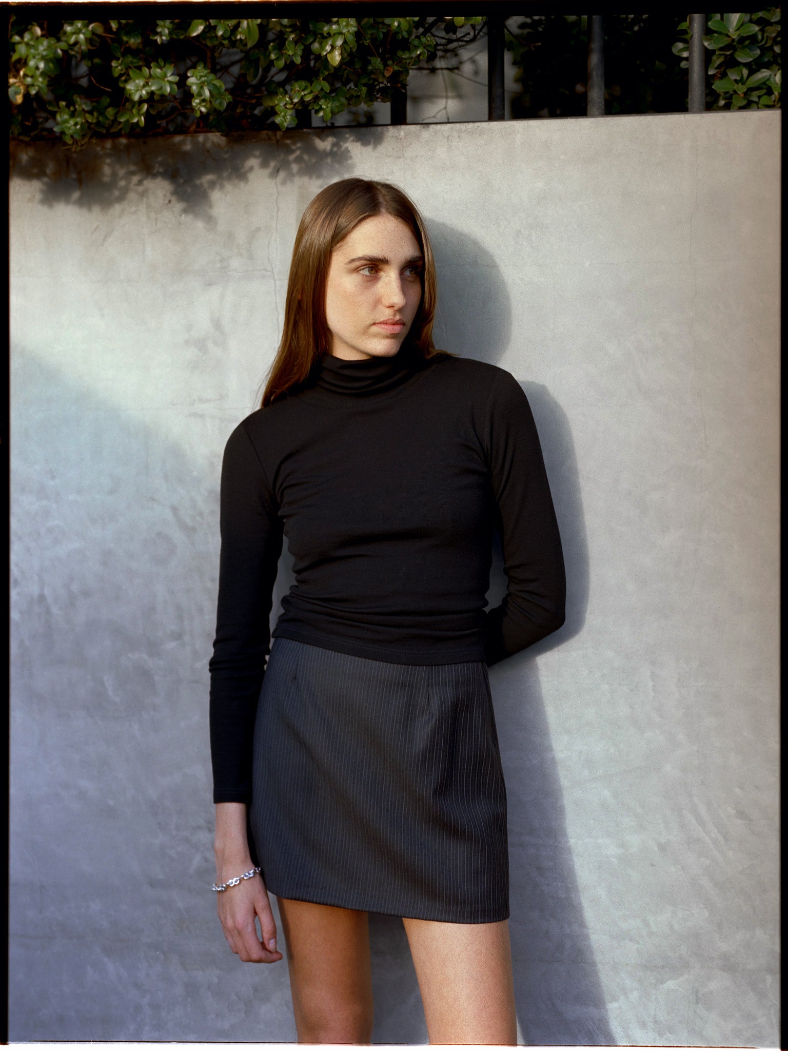Pre-Order Lena Australian Black Wool Skivvy