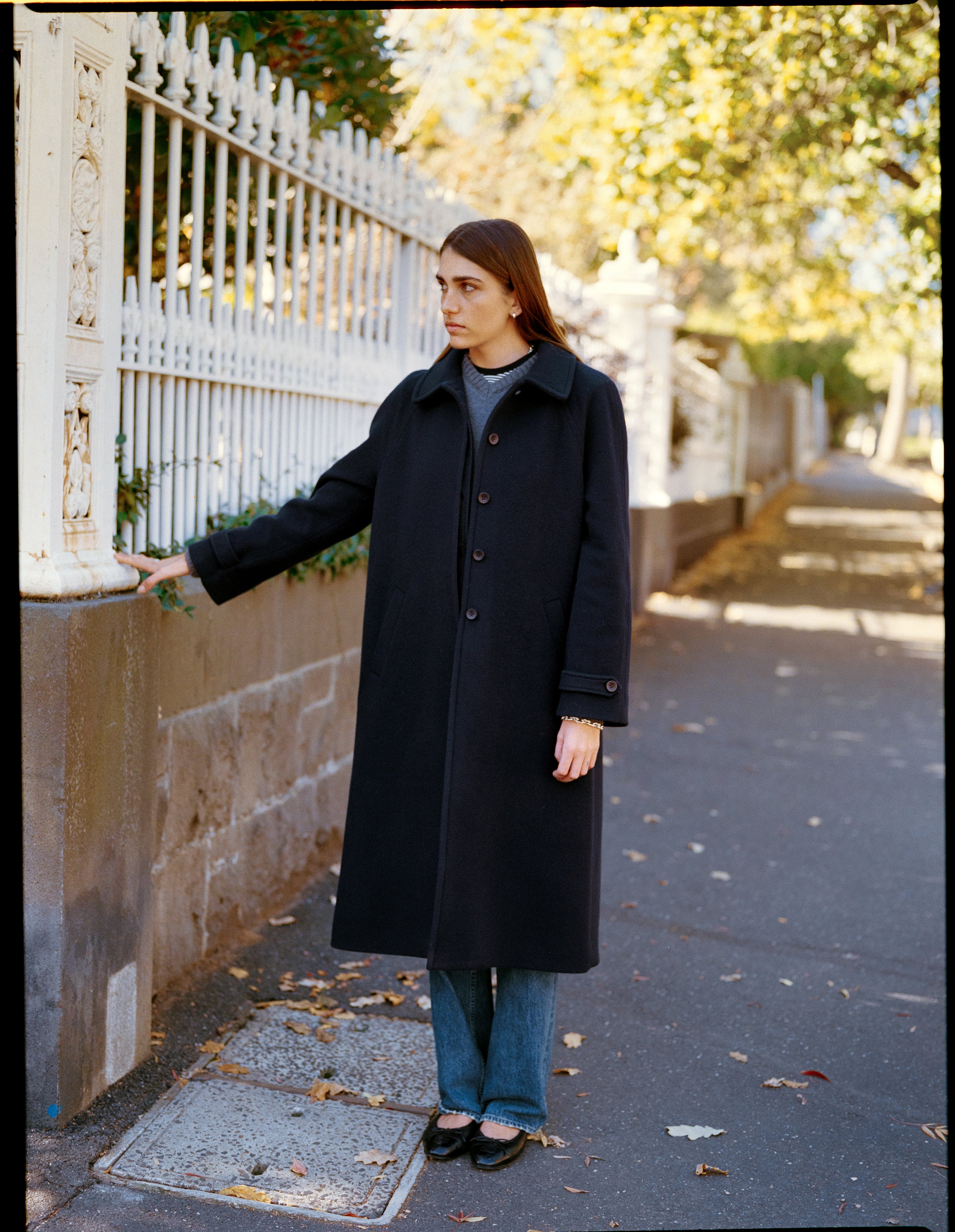 Pre-Order Lui Navy Japanese Wool Coat