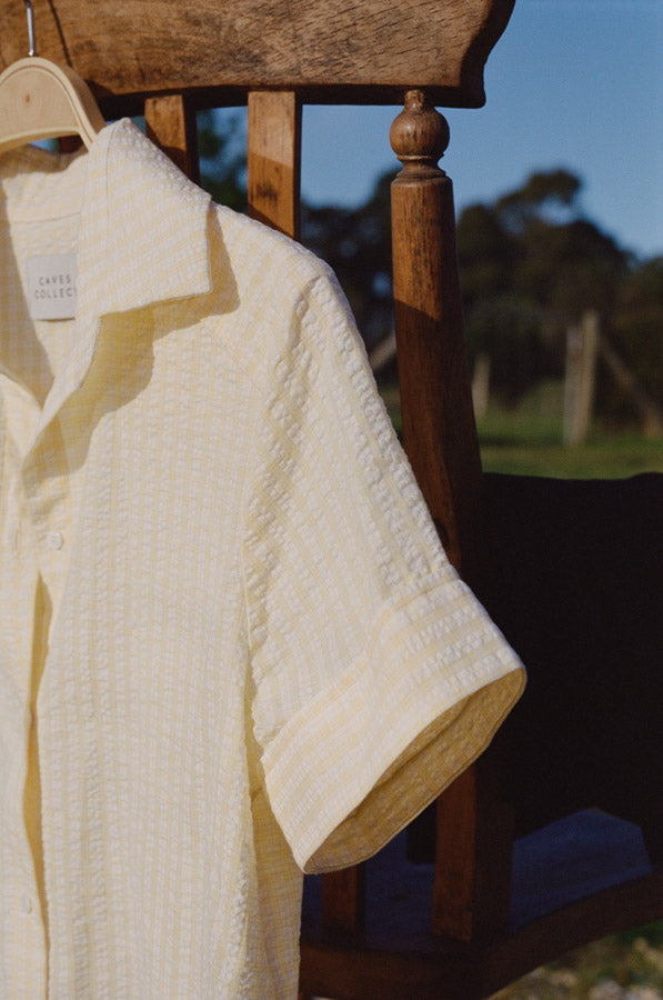 Leo Lemon Cotton Shirt