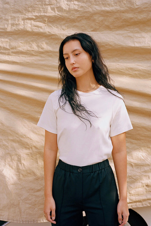 Jim Organic Cream Cotton T