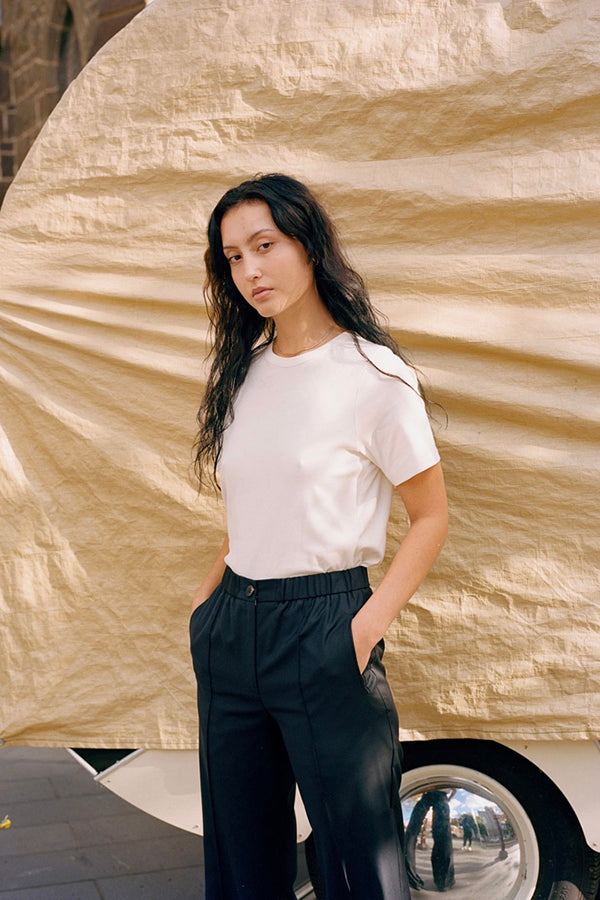 Jim Organic Cream Cotton T