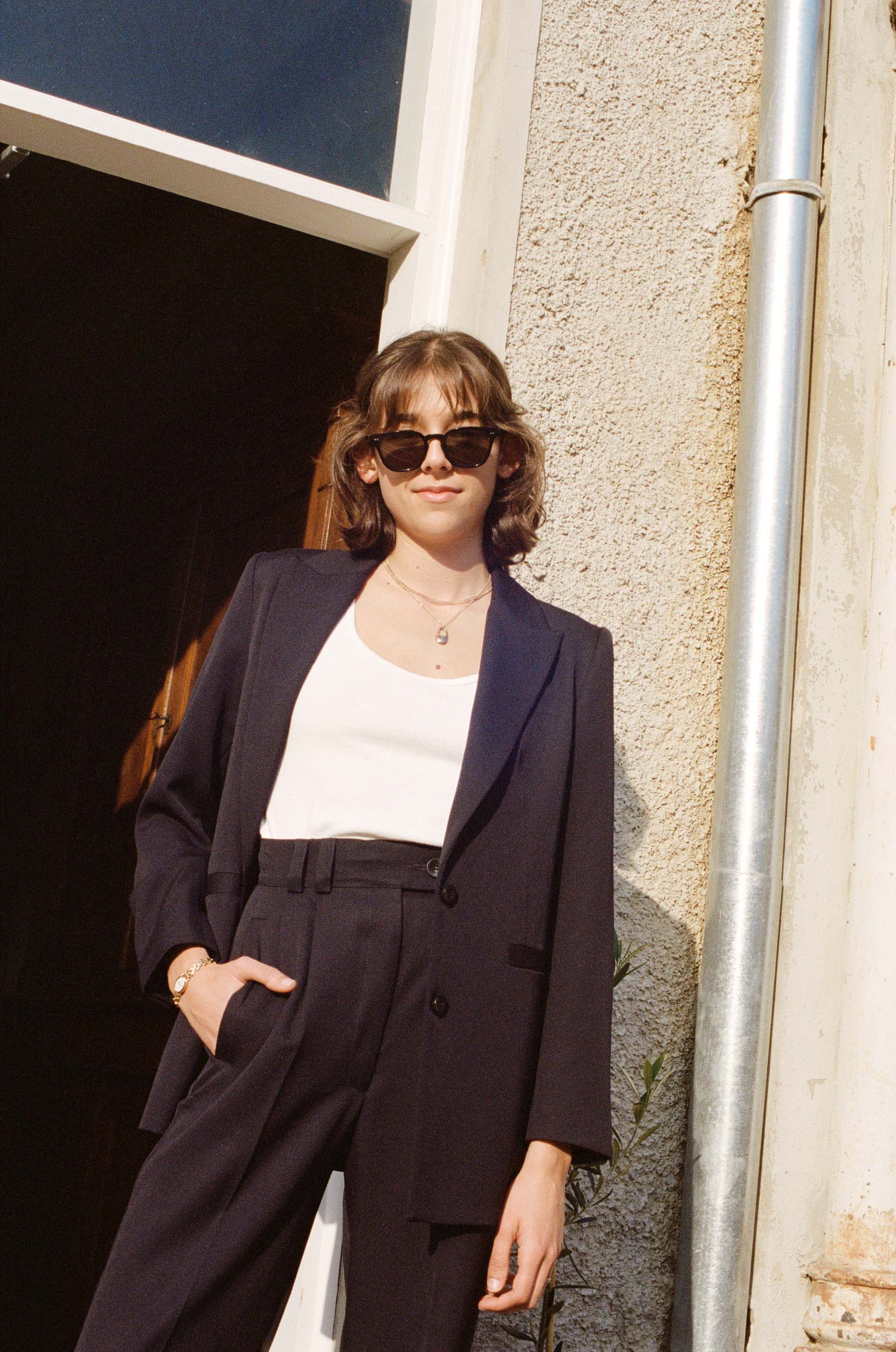 Yu Tailored Navy Japanese Twill Wool Pants