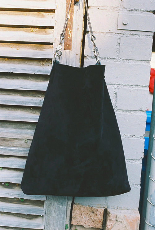 Frances Suede Tote